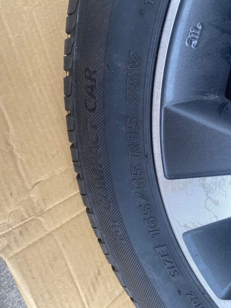 MH34 ワゴンRスティングレー純正ホイール