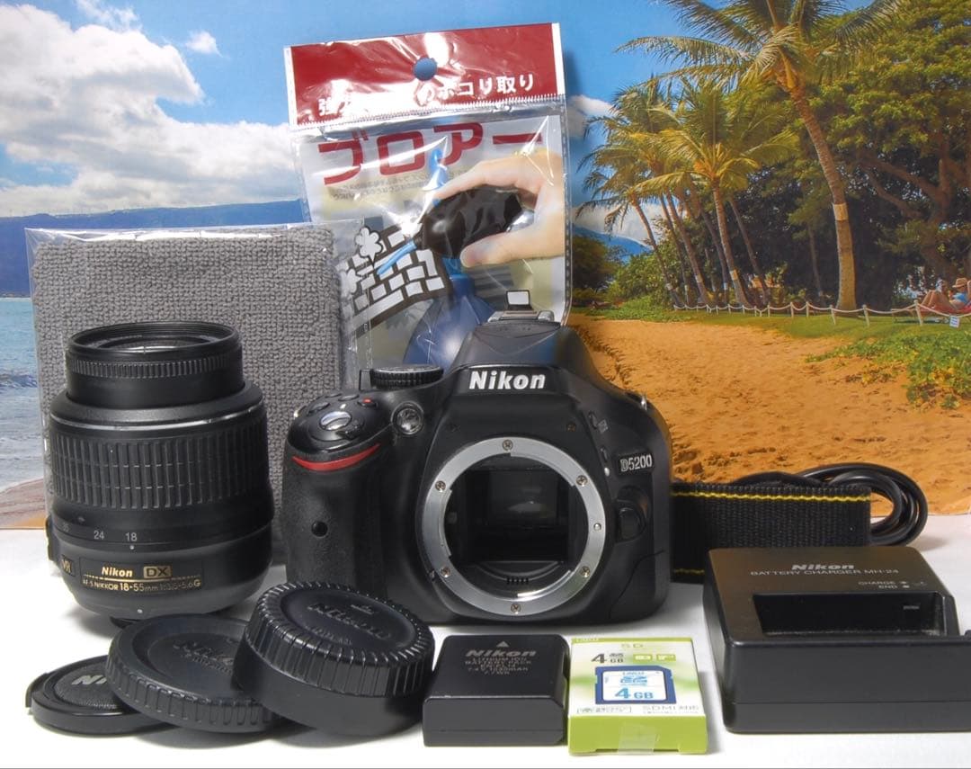 高画質✨Nikon D5200 レンズキット 届いてすぐに使える 初心者◎簡単