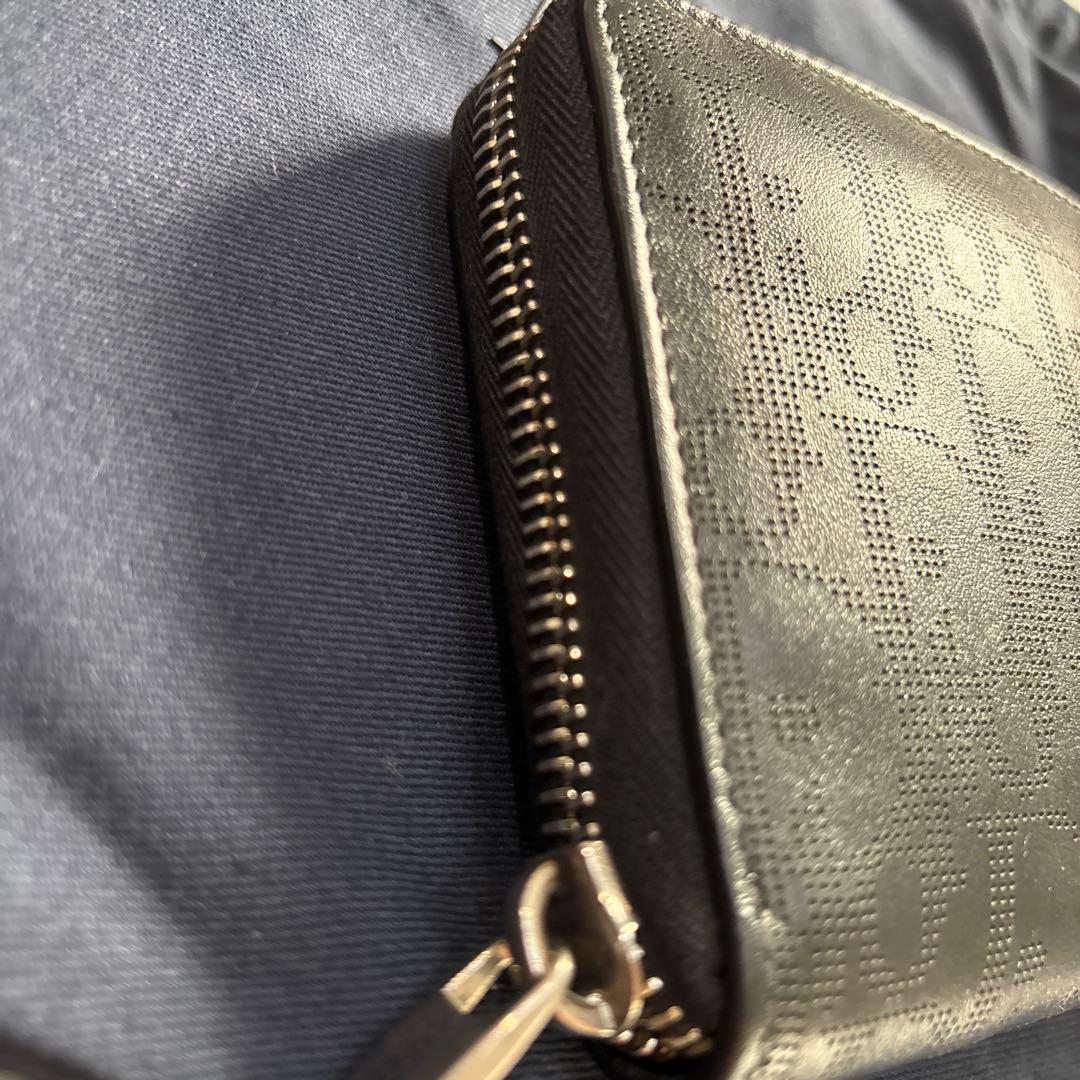 Christian Dior ロングジップウォレット ディオールオブリーク