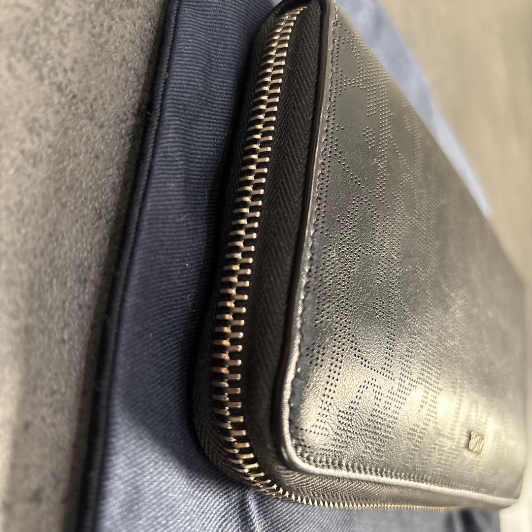 Christian Dior ロングジップウォレット ディオールオブリーク