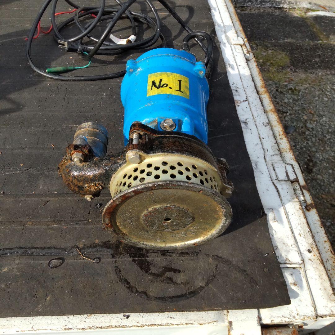 ツルミ工事用ハイスピン水中ポンプ