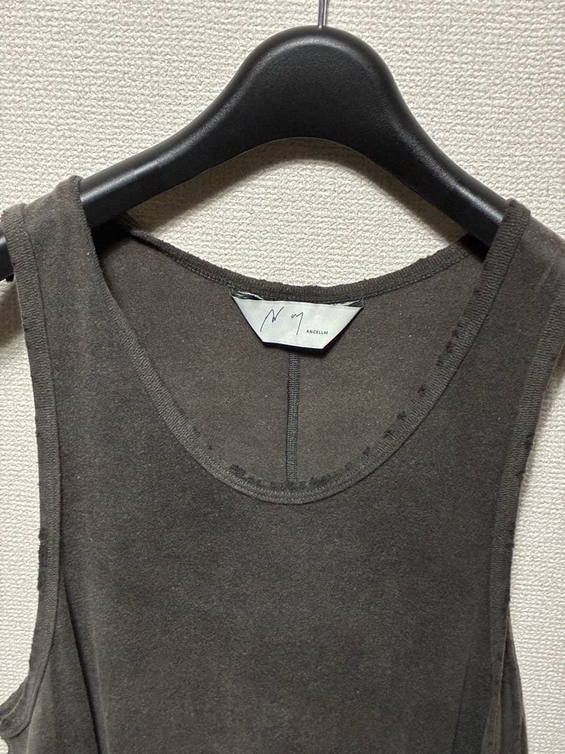 Ancellm DAMAGE TANK TOP ANC-CT141 タンクトップ