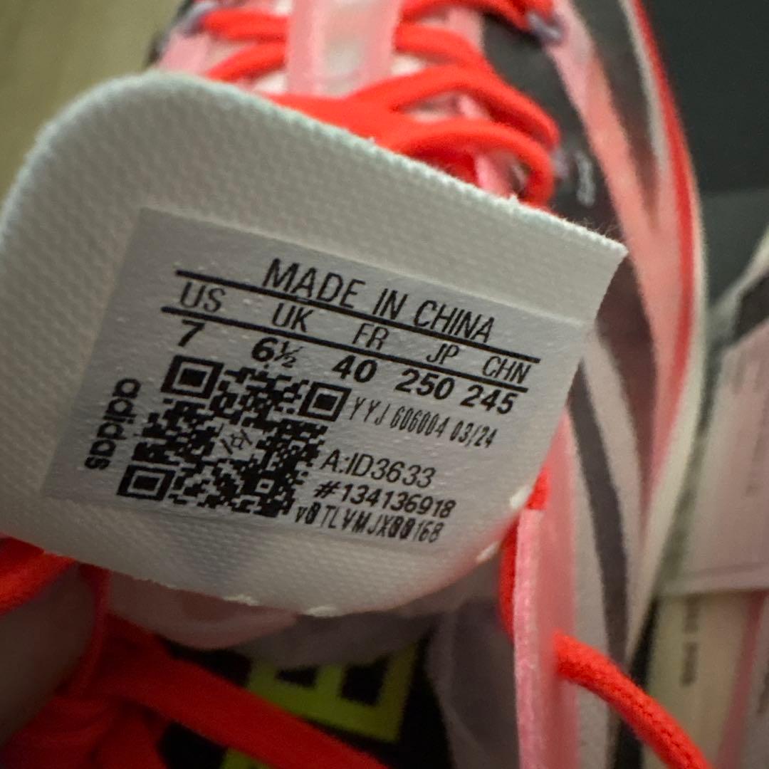 さ*と様 adidas アディオスプロ3 25.0cm