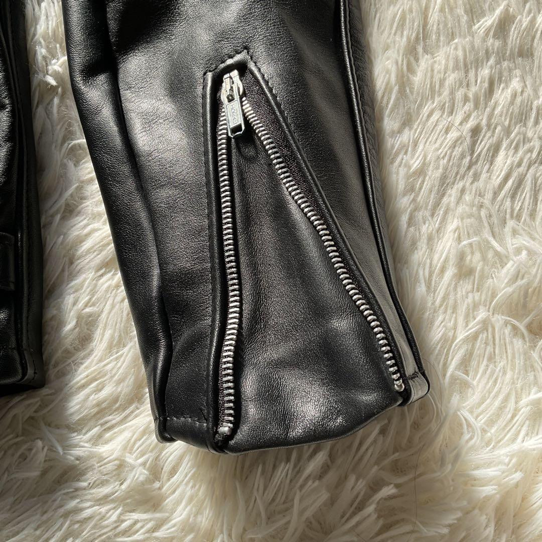 美品✨schott 642 レザージャケット　シングルライダース　USA製 40