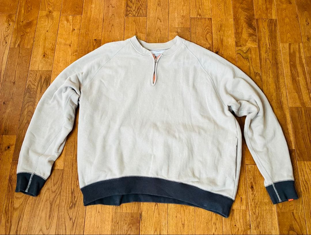 【1/26迄出品】Graphpaper loopwheeler half zip