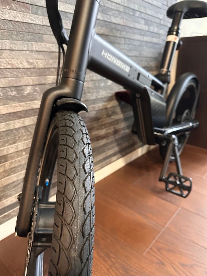 (新品)HONBIKE 電動アシスト自転車 ブラック　ホンバイク　付属品多数