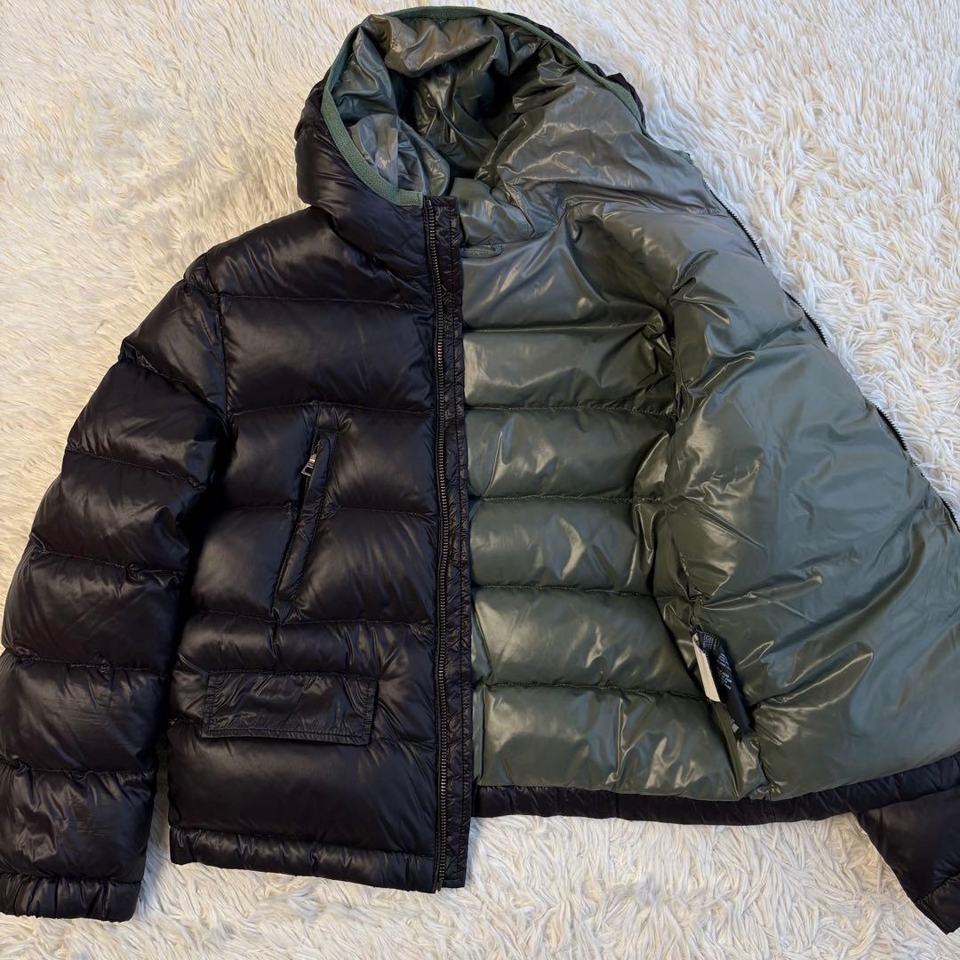 PRADA ダウンジャケット 三角ロゴプレート キッズ10 レディースXS相当