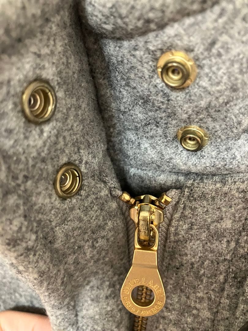 BLUE LABEL CRESTBRIDGE ダッフルコート36サイズ グレー