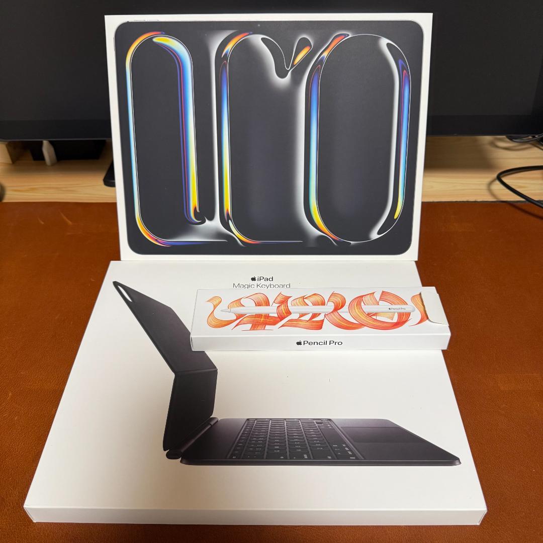 【３点セット！】M4 iPad Pro 13 1TB セルラー SIMフリー