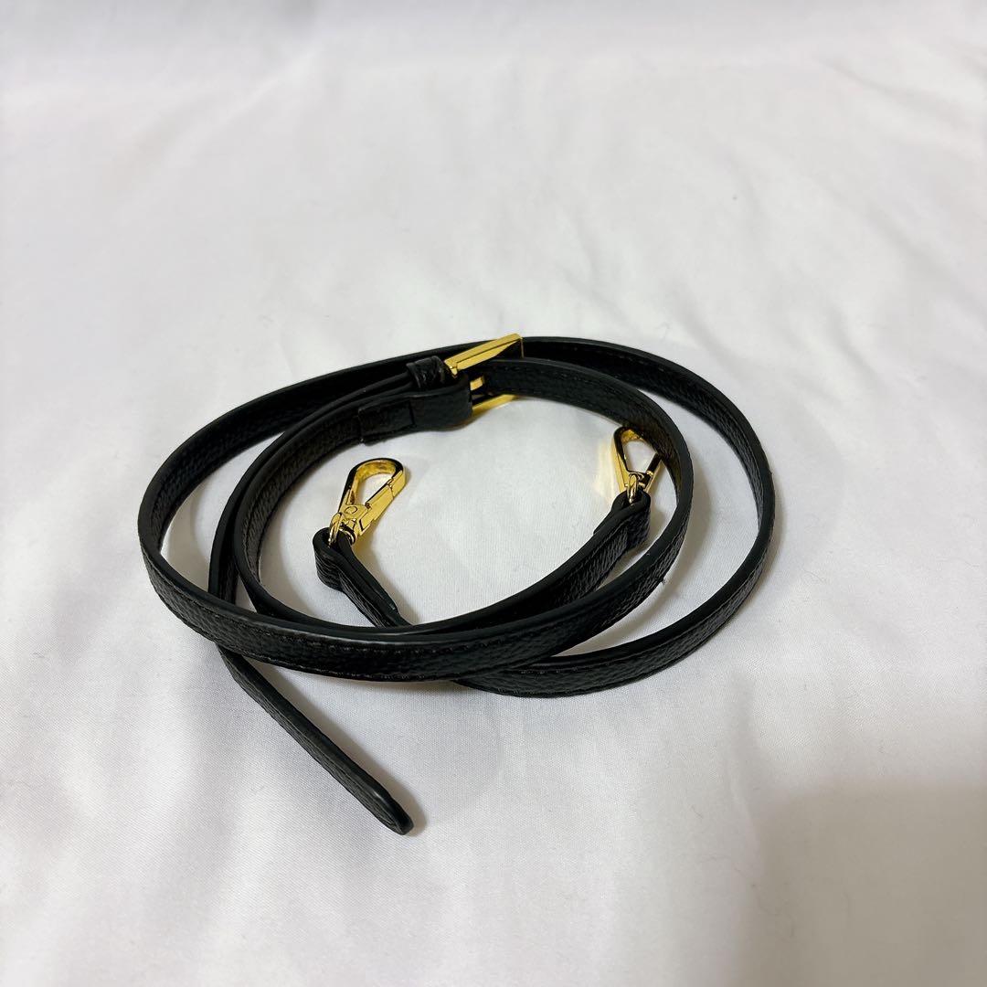 【美品】スローブイエナ スクエア ボストンバッグ ブラック 2way レザー