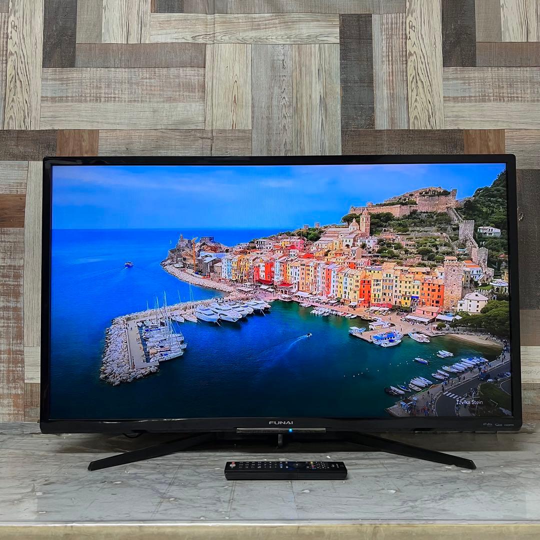 全国送料込❣️フナイ40V500GBHDD録画機能付液晶テレビ見ながら録画予約可能