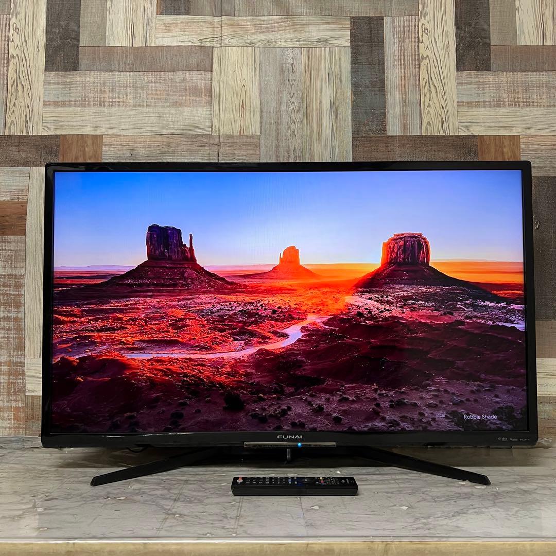 全国送料込❣️フナイ40V500GBHDD録画機能付液晶テレビ見ながら録画予約可能