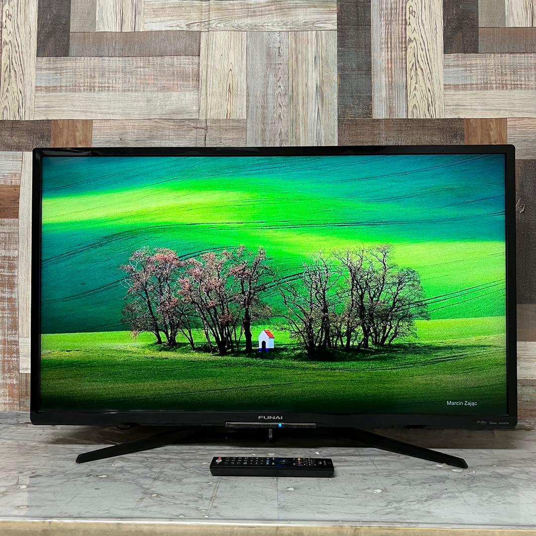 全国送料込❣️フナイ40V500GBHDD録画機能付液晶テレビ見ながら録画予約可能