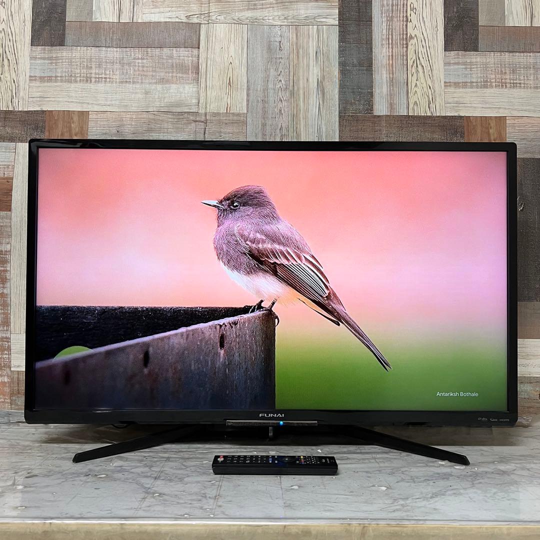 全国送料込❣️フナイ40V500GBHDD録画機能付液晶テレビ見ながら録画予約可能