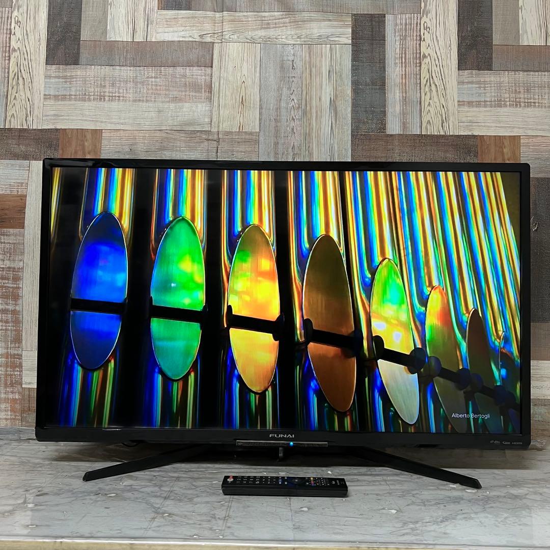 全国送料込❣️フナイ40V500GBHDD録画機能付液晶テレビ見ながら録画予約可能