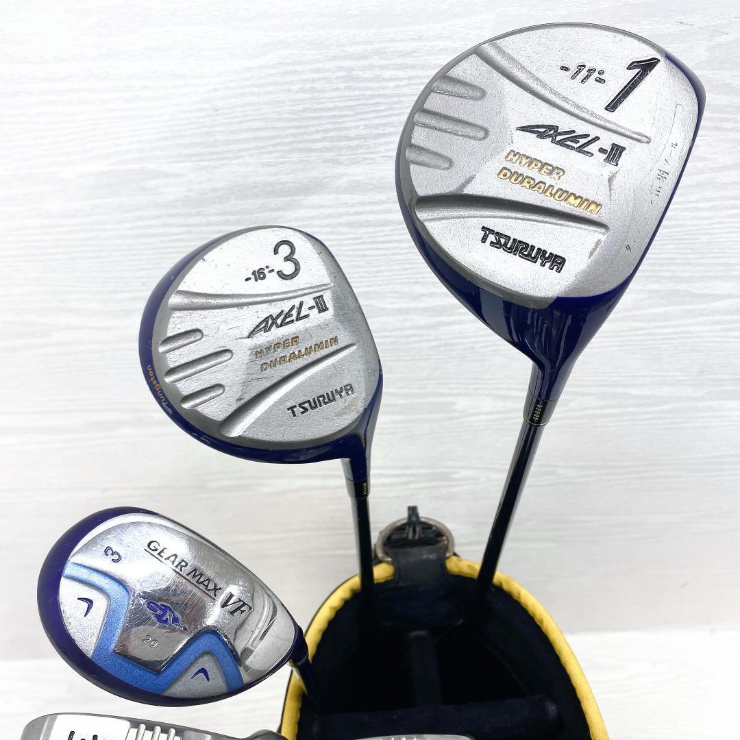 【格安‼】 AXEL アクセル メンズ ゴルフクラブ 初心者 セット 14本 R