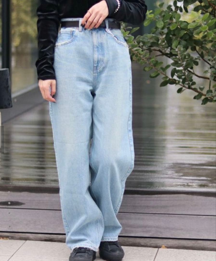 RED CARD TOKYOビッグストレートデニム Dakota 23