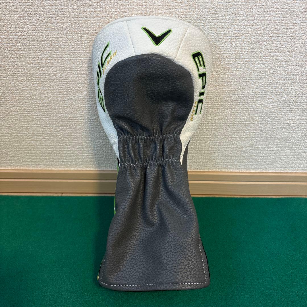 キャロウェイ EPIC FLASH STARドライバー 10.5° カバー付き