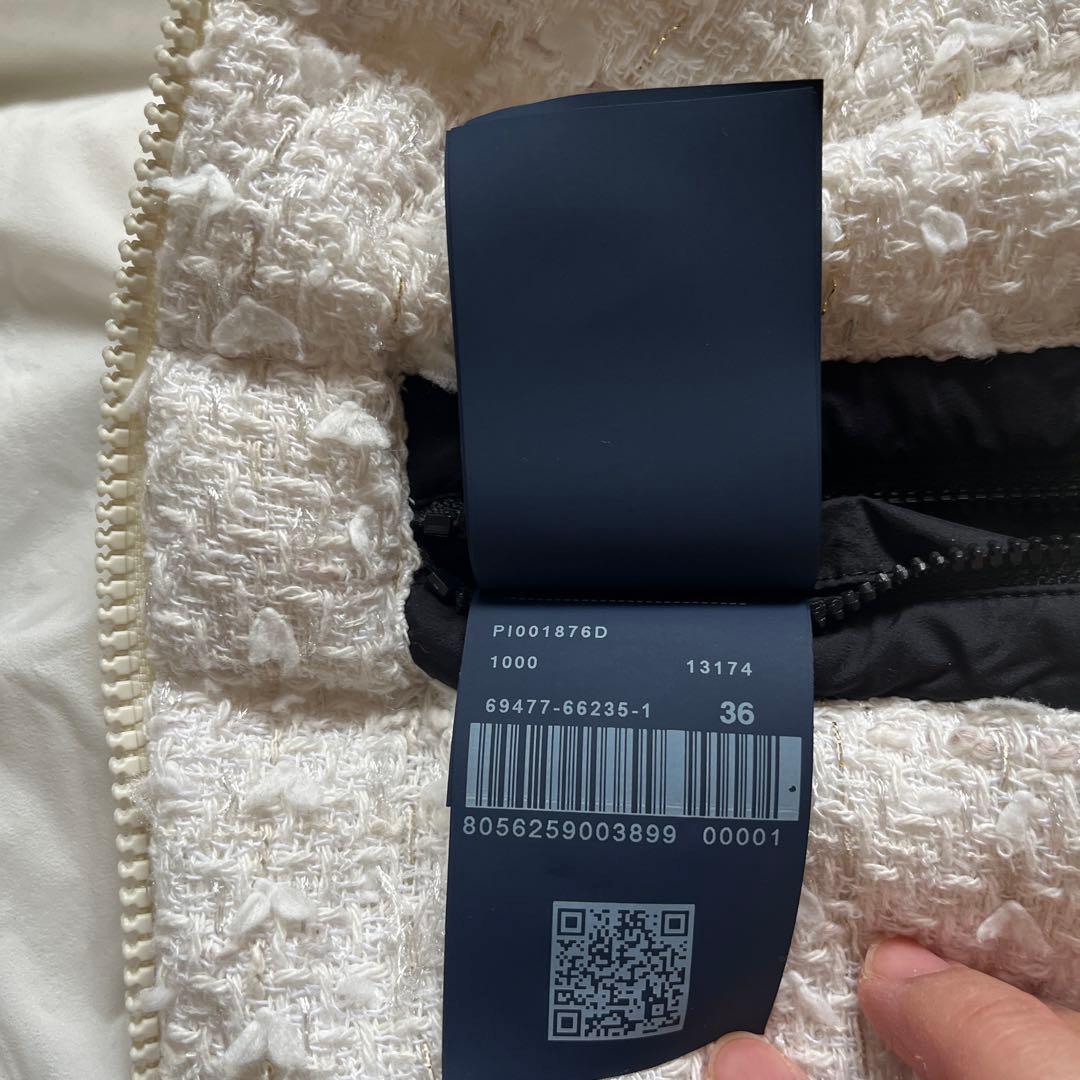 Herno フード付きダウンベスト ホワイト