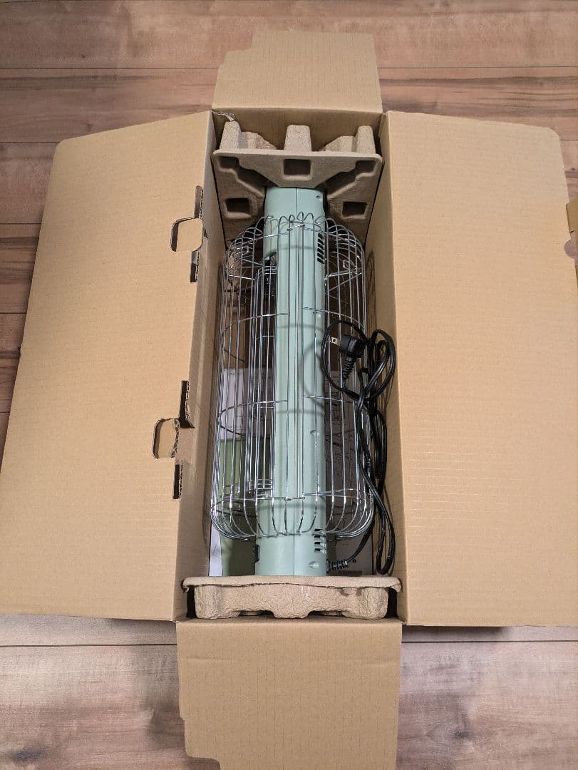 電気ストーブ グリーン アラジン CAH-G42GA