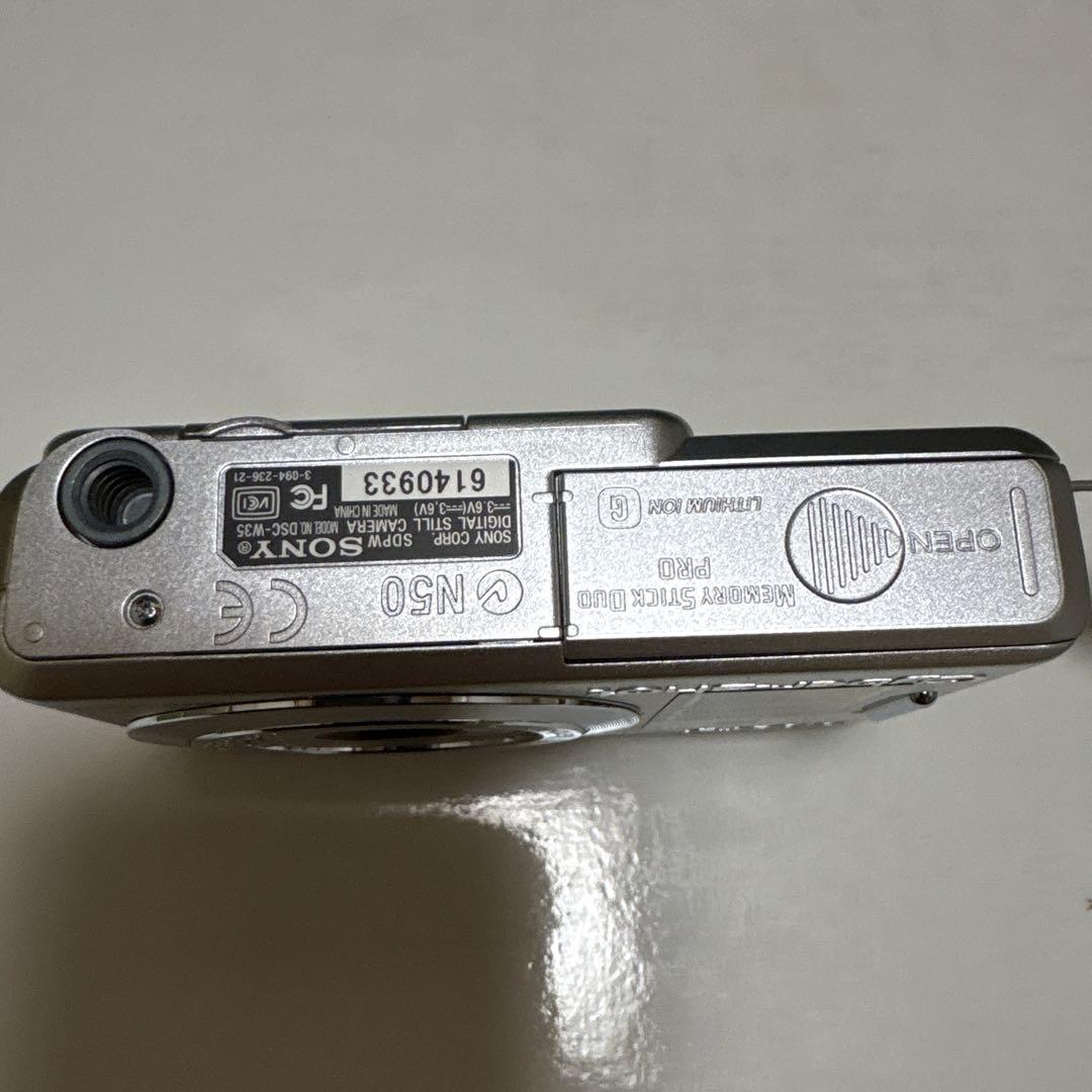 ソニーサイバーショットDSC-w35