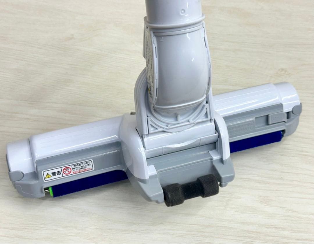 美品　動作保証　日立掃除機　D-AP47 白　ホワイト　回転ブラシ　ヘッド　中古