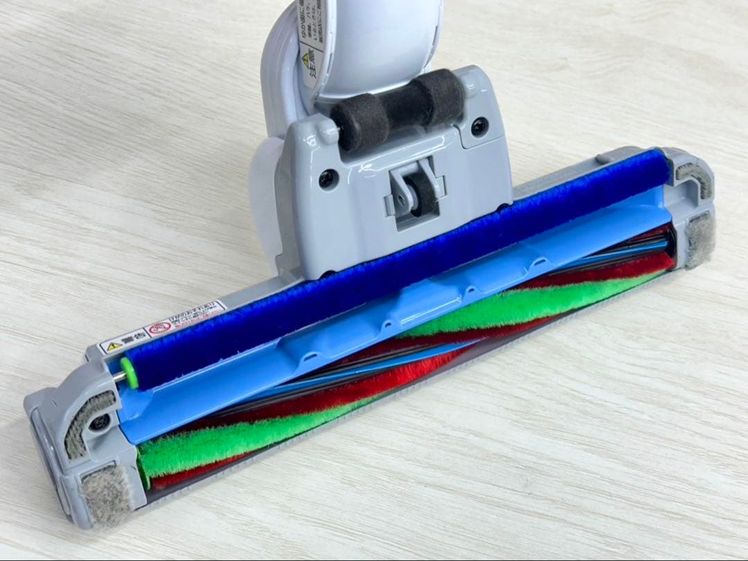 美品　動作保証　日立掃除機　D-AP47 白　ホワイト　回転ブラシ　ヘッド　中古