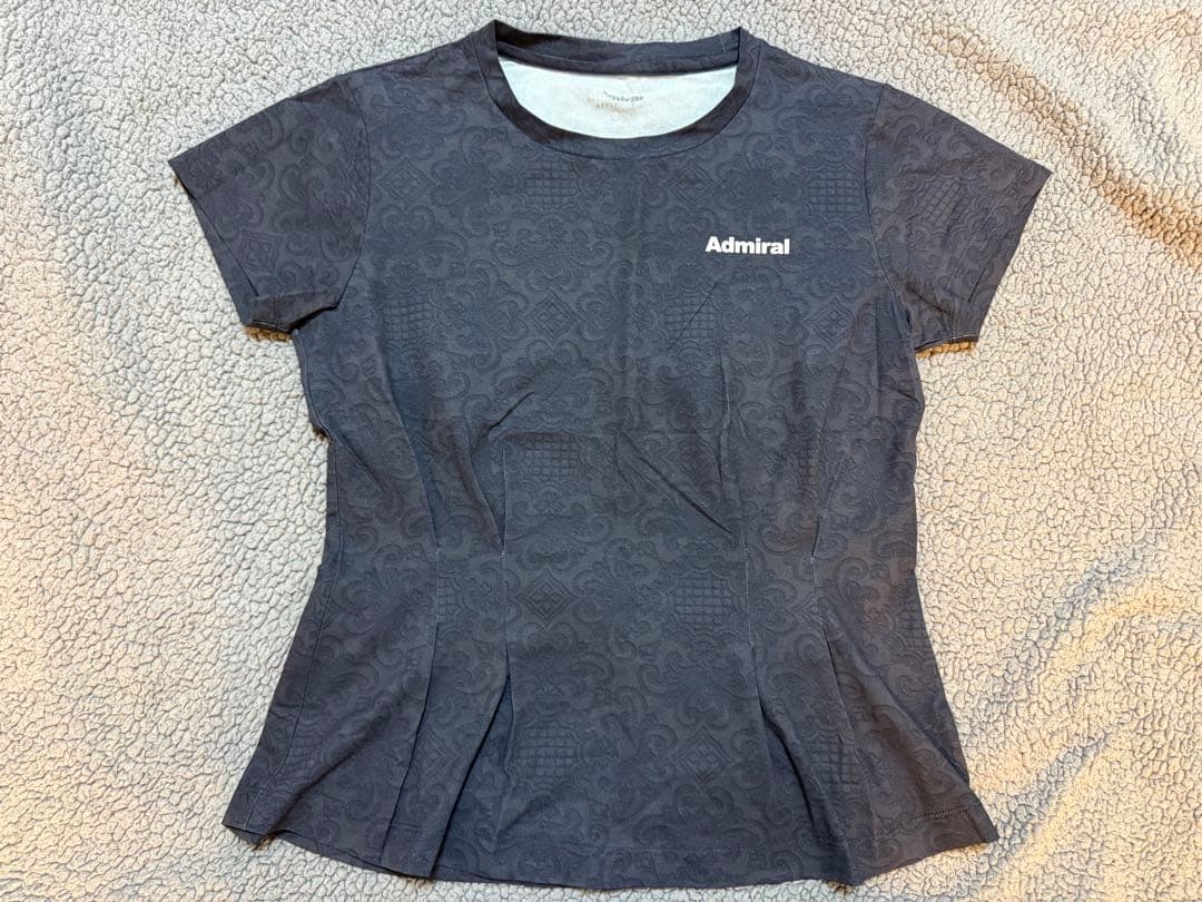Admiral ダークグレー柄入りショートスリーブ