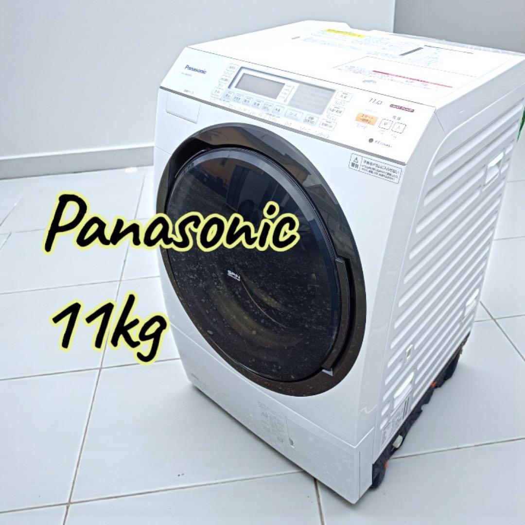 八6917【配送設置料金込み】パナソニック ドラム式洗濯乾燥機 11kg