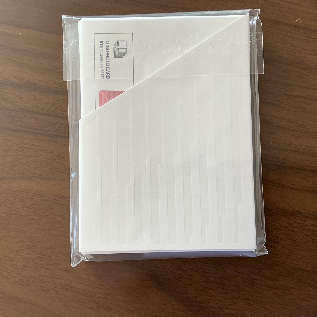 BTS WINGS TOUR 韓国限定　ミニフォト　ユンギ　トレカ　コンプ