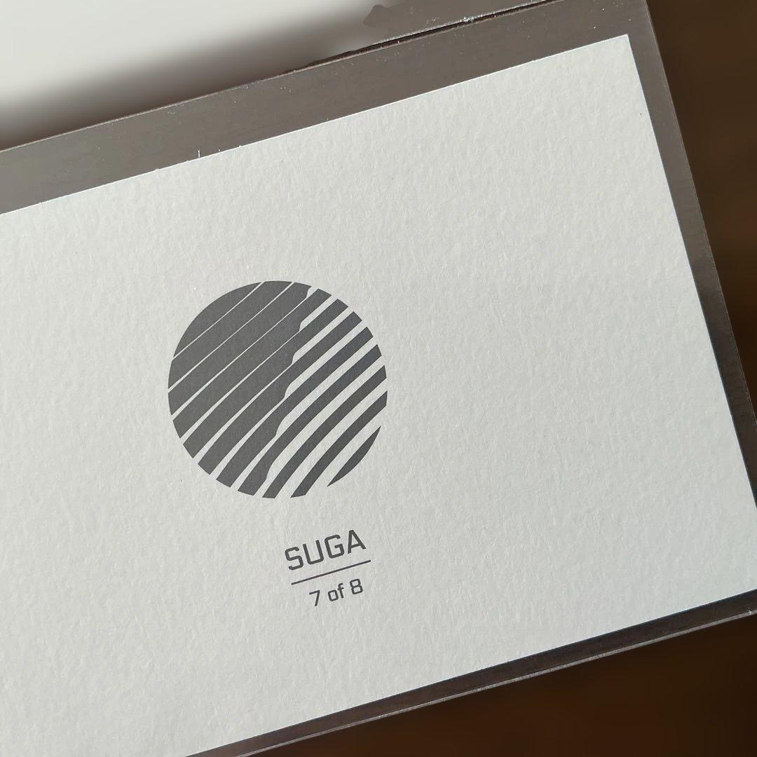 BTS WINGS TOUR 韓国限定　ミニフォト　ユンギ　トレカ　コンプ