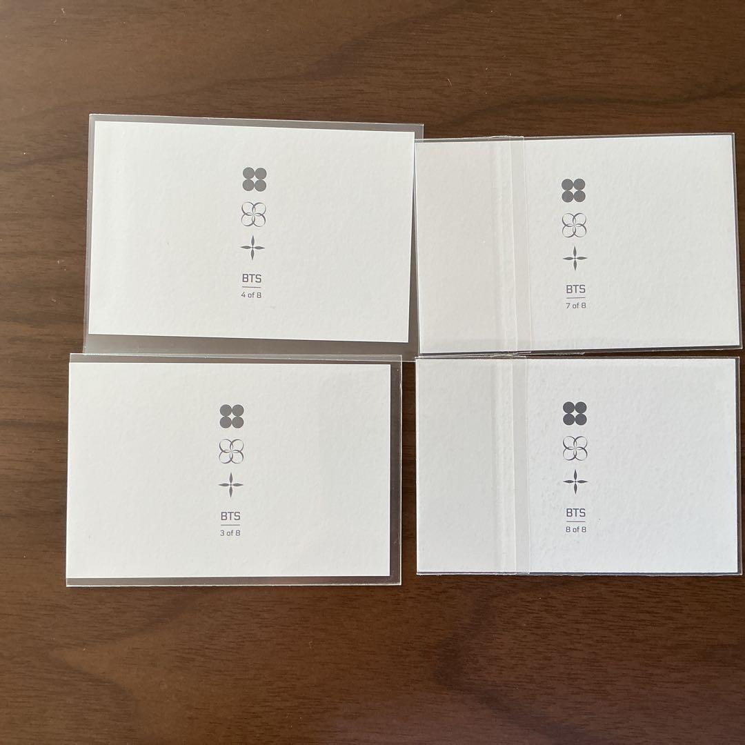 BTS WINGS TOUR 韓国限定　ミニフォト　ユンギ　トレカ　コンプ