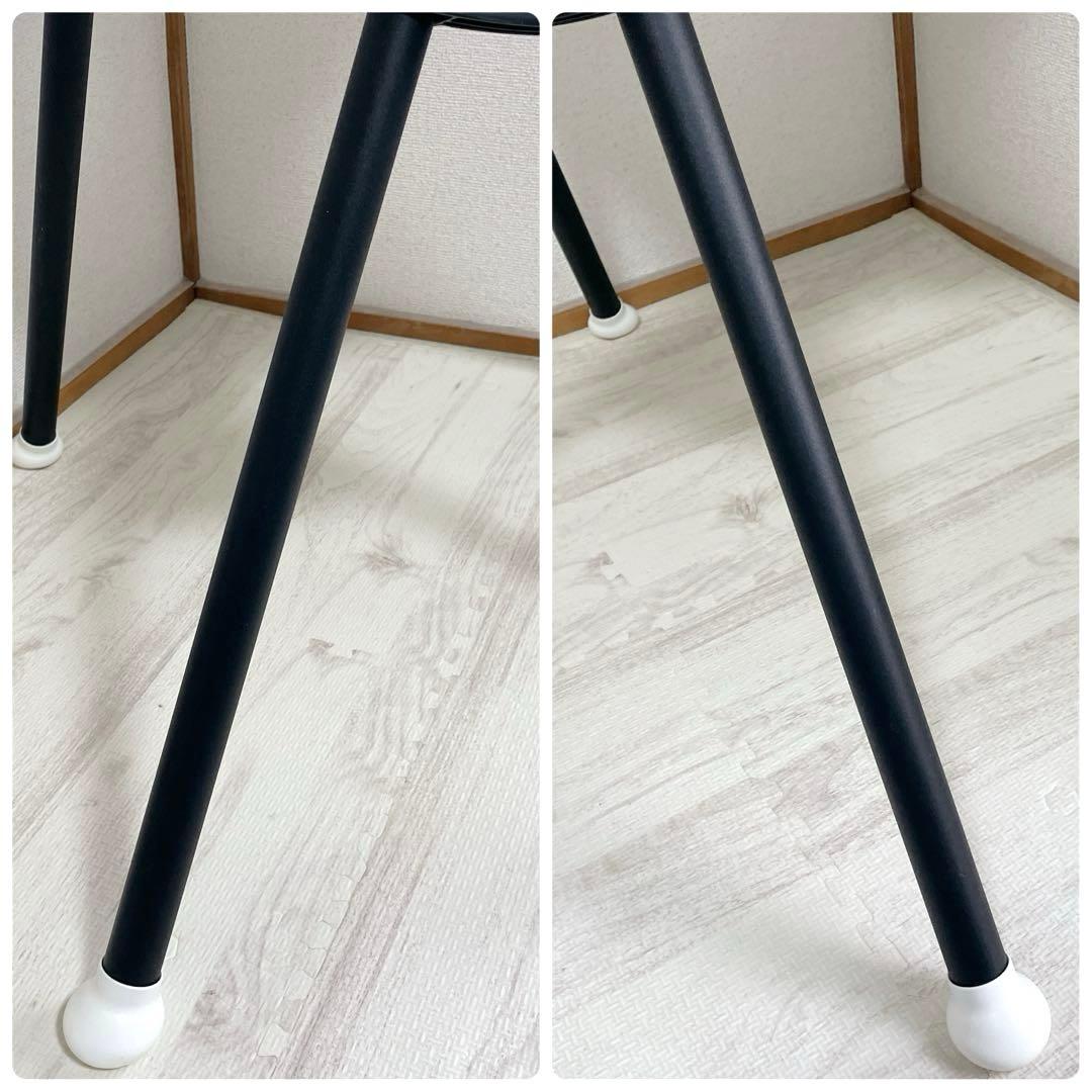 美品 BABYBJÖRN ハイチェア ベビーチェア ホワイト ブラック