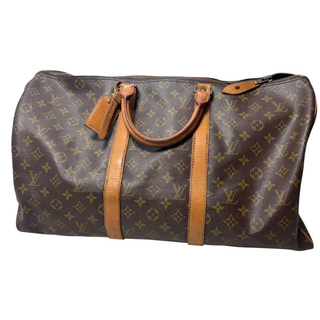 LOUIS VUITTON キーポル50 ボストンバッグ モノグラム