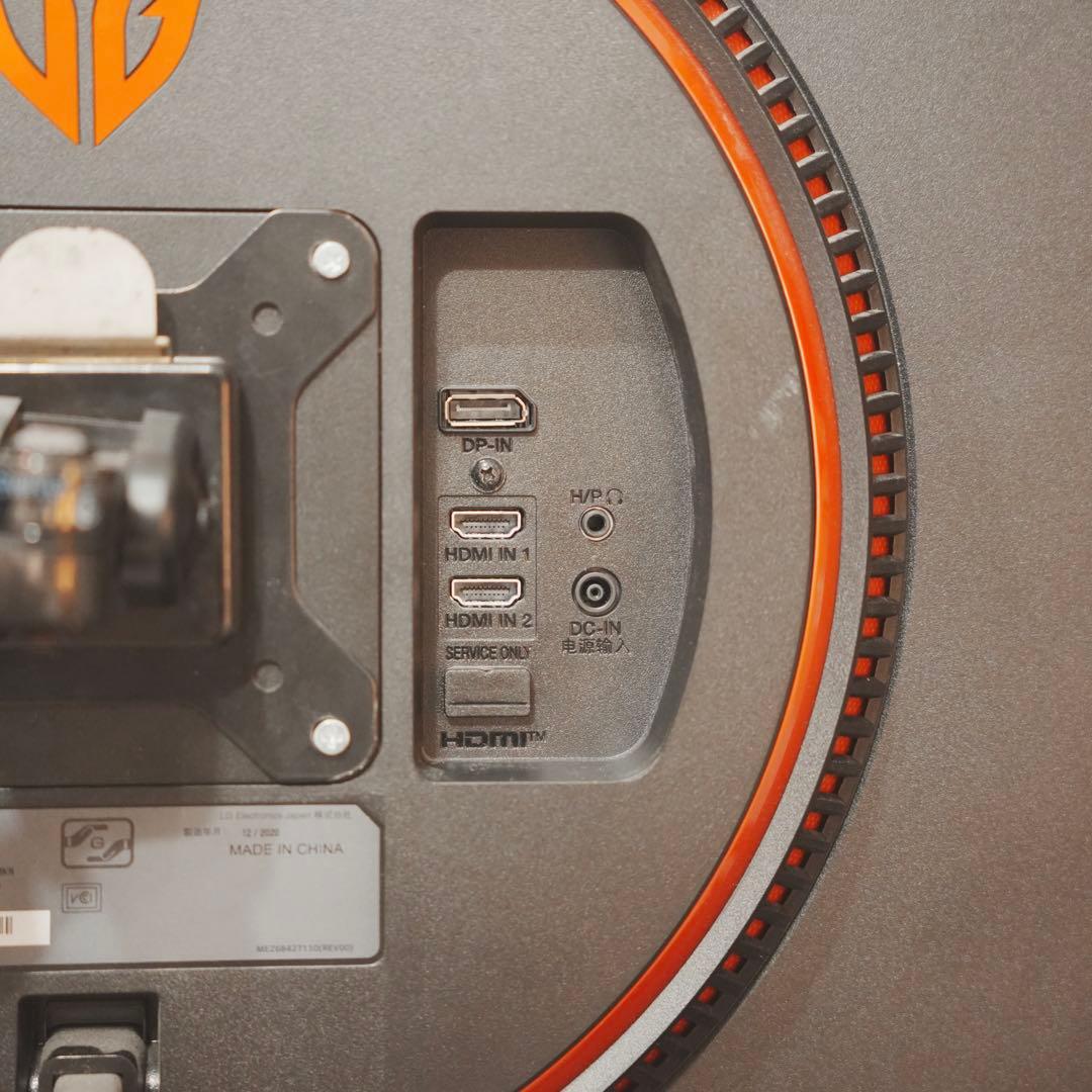 LG ゲーミングモニター 144Hz 27インチ IPSパネル　応答速度1ms