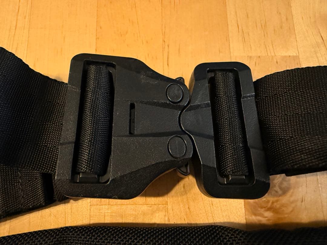 BRIEFING ブラック ウエストポーチ