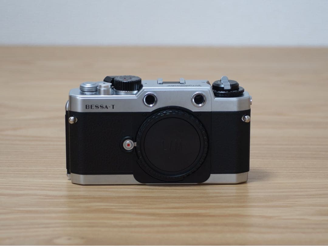 【美品】Voigtländer BESSA-T ボディ シルバー