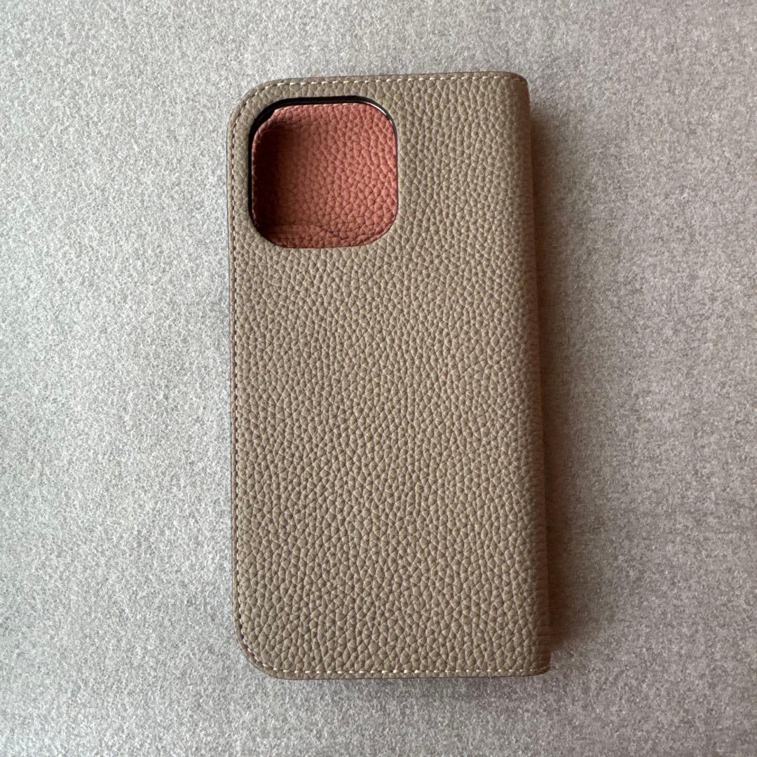 BONAVENTURA ダイアリーケース　シュリンクレザー　刻印入り