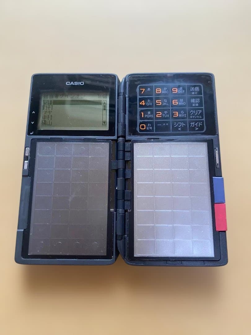 美品　 カシオ　オーダーリングハンディターミナルQF-R10