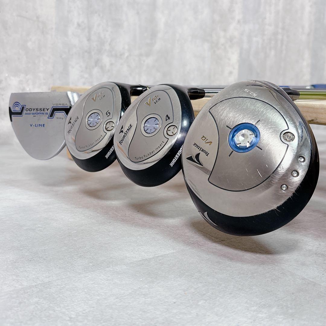 T123 ツアーステージ ゴルフクラブ メンズ フルセット 14点 初心者 入門