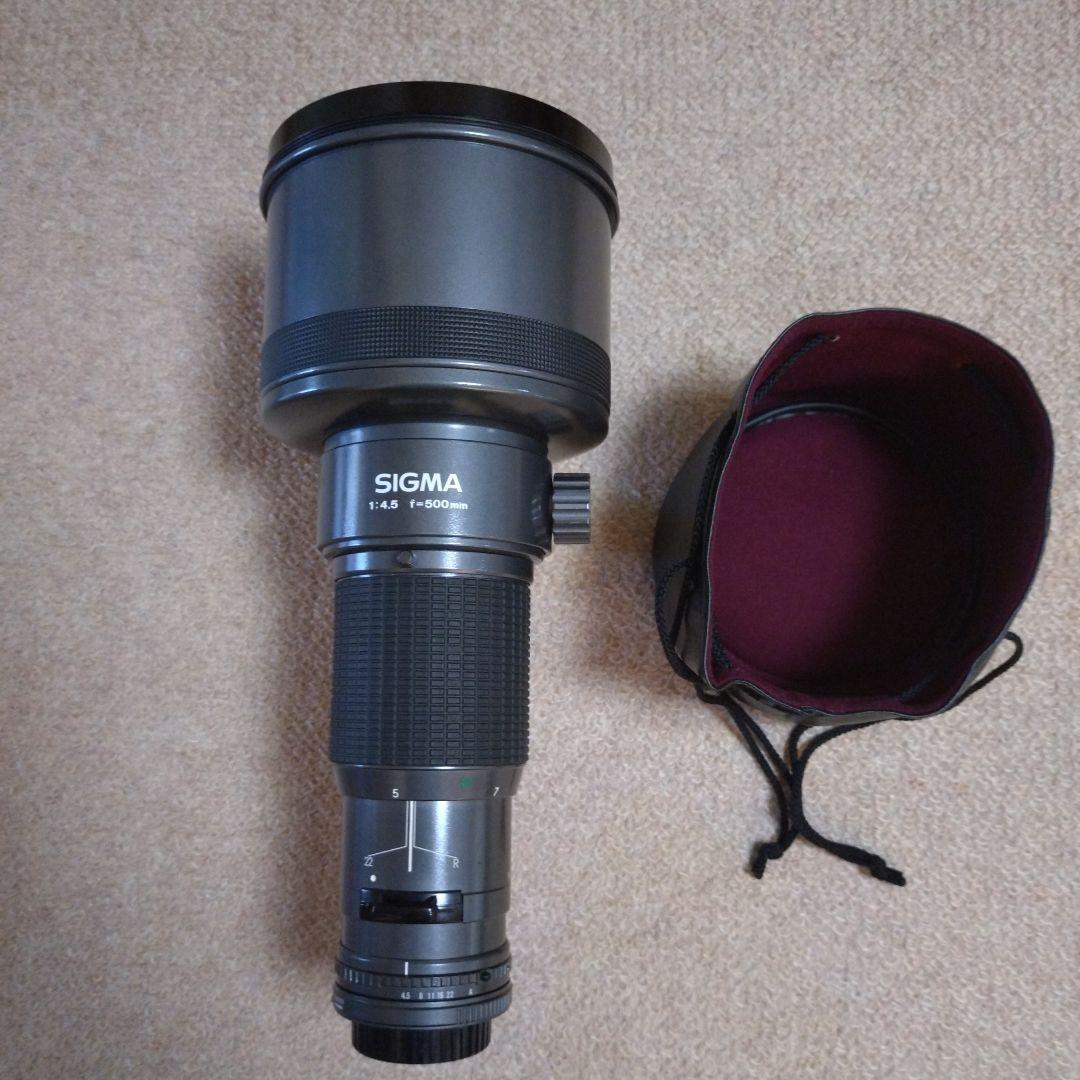 SIGMA APO 500mm F4.5 キャノンFDマウント