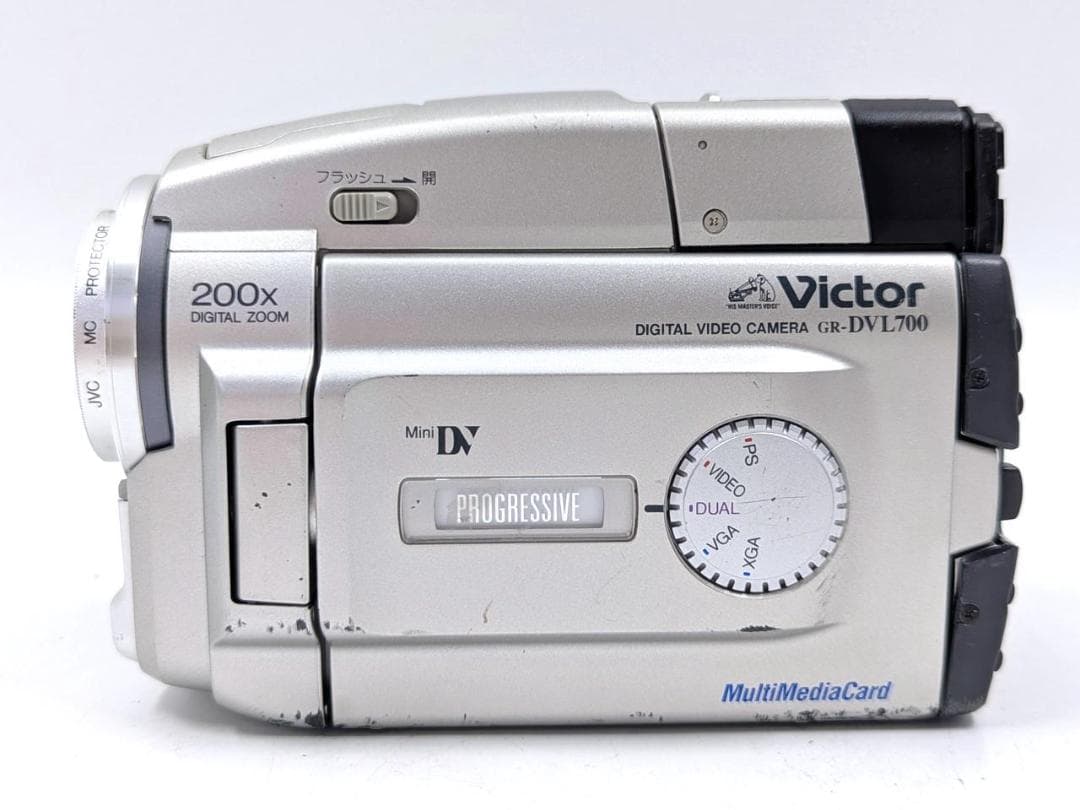 miniDVのダビングに！ Victor ビデオカメラ GR-DVL700