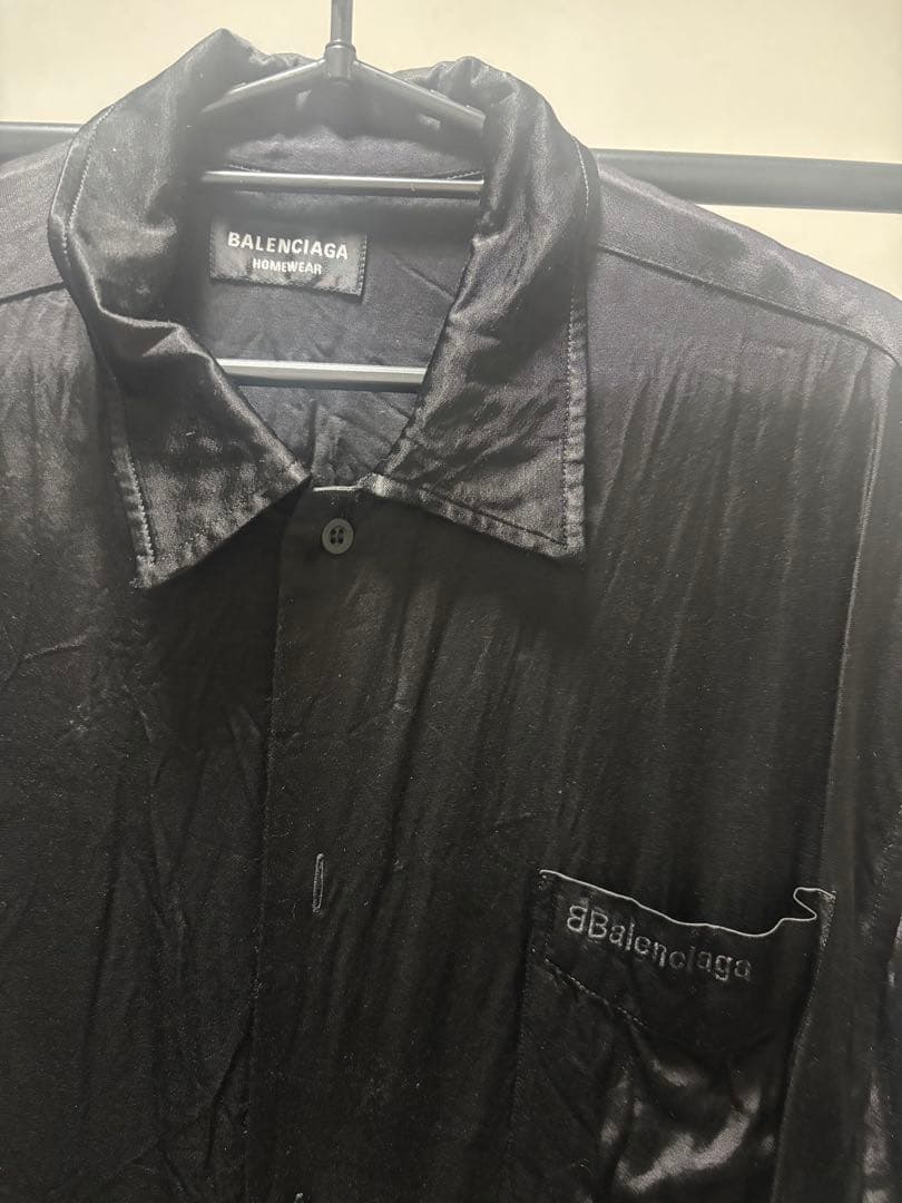 BALENCIAGA 半袖シャツ 黒