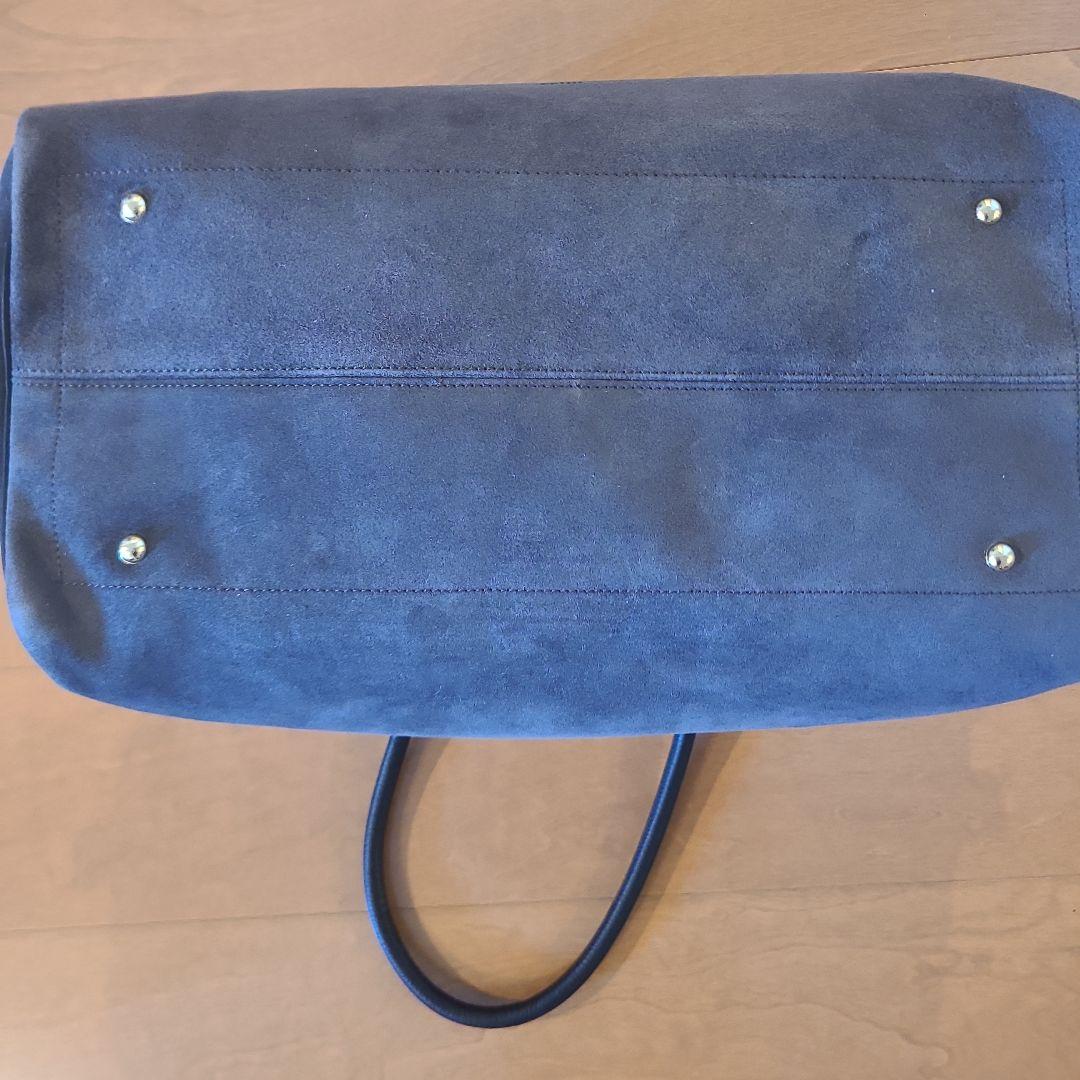 chiiiibag スエードビックボストン グレー チーバッグ