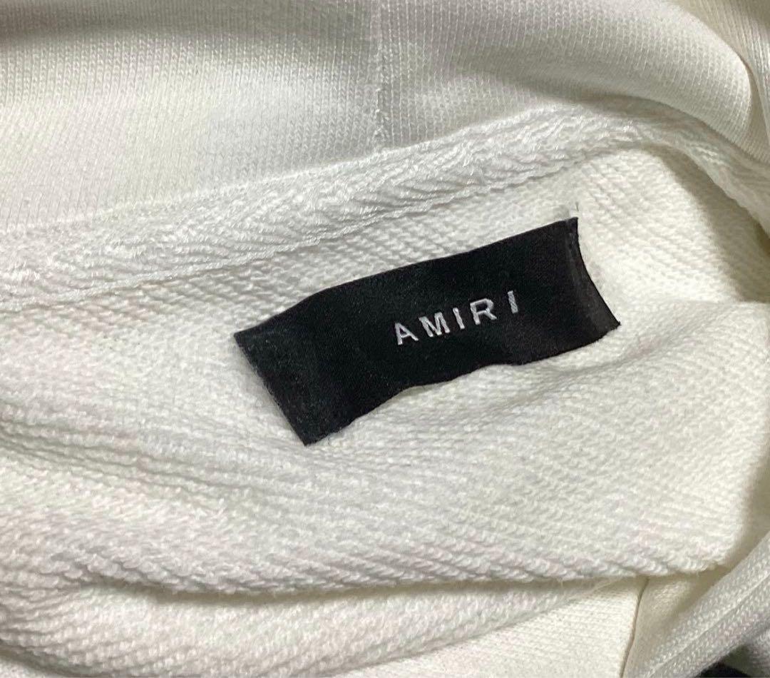 AMIRI ホワイト パーカー