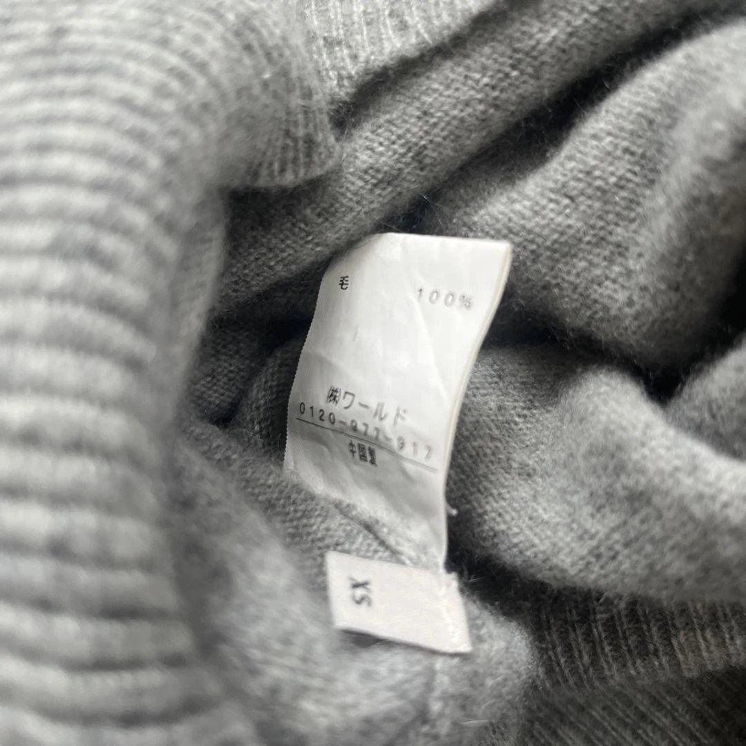 rosemary様グレー タートルネック セーター