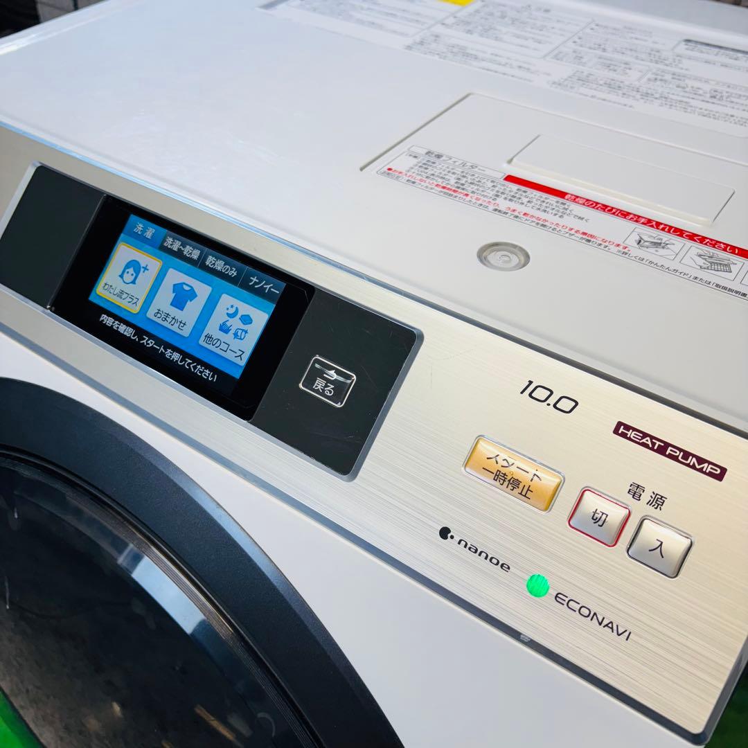 Panasonic 10kg ドラム式洗濯機 タッチモニター【地域限定配送無料】