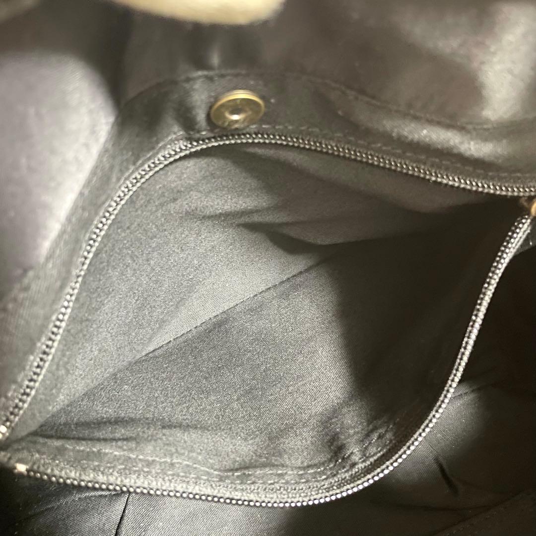 未使用級・超格安/バーバリーブルーレーベル　トートバッグ　ブラック　ナイロン