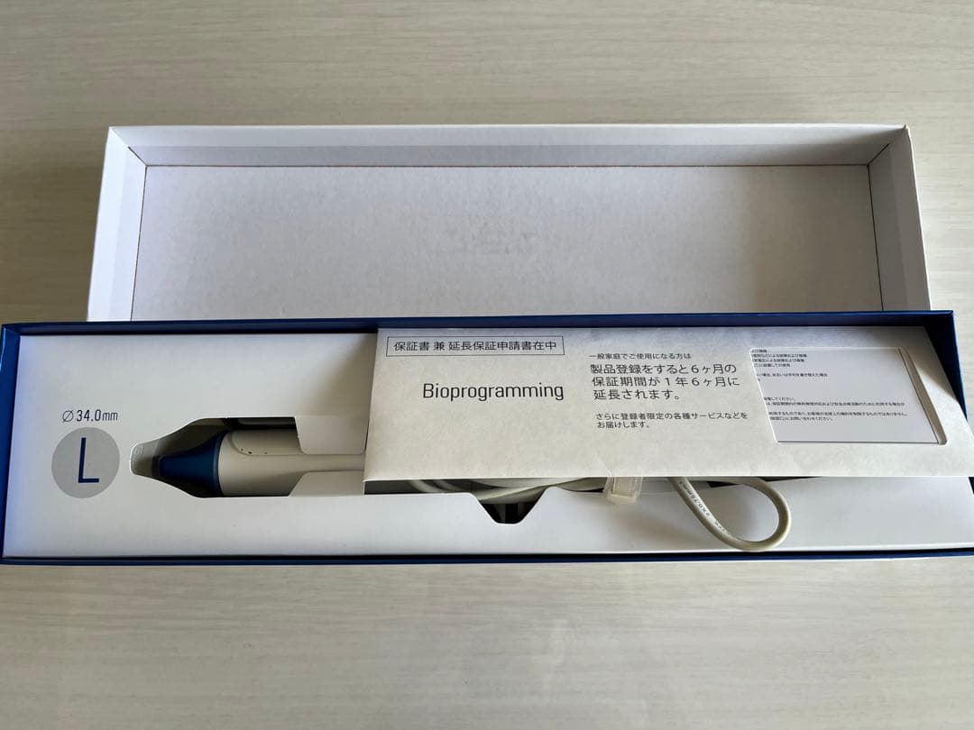 【ジャンク品】ヘアビューロン 3D plus カール L 34㎜