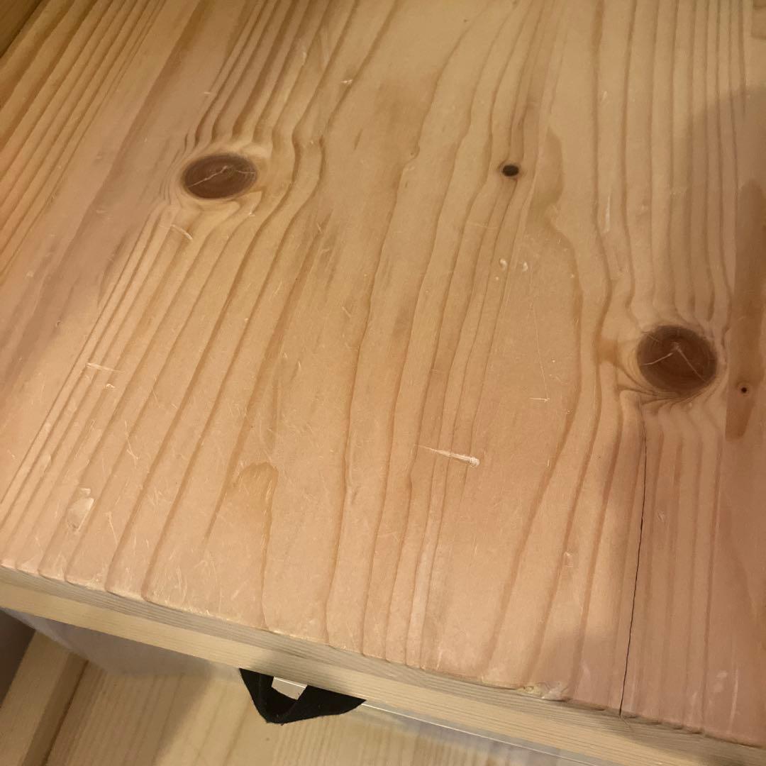 木製ロフトベッド ナチュラル